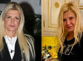 Χρυσή από πάνω μέχρι κάτω, με βαρύ μακιγιάζ: Το τερμάτισε η Μαρίνα Πατούλη, βγήκε έτσι έξω & τις “έσβησε” όλες