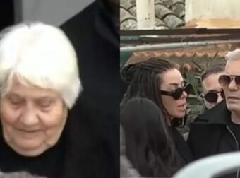 Είναι η δύναμή της: Η μητέρα του Στέλιου Ρόκκου αγκαλιά με τα 12 εγγόνια της, λίγες ημέρες αφού έχασε τον γιο της