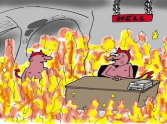 Πεθαίνει ένας τυπάκος και πάει καρφί στην κόλαση… Το ανέκδοτο της ημέρας (30/12)