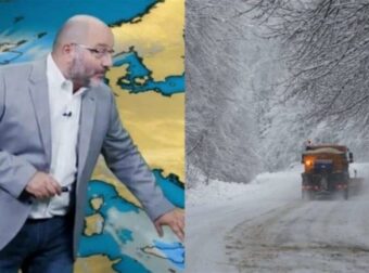 Καιρός – Σάκης Αρναούτογλου: «Έρχονται χιόνια από την Κυριακή – Μεγάλη προσοχή στους ανέμους»