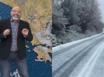 Σάκης Αρναούτογολου: Τρίτη ημέρα κακοκαιρίας με έντονα φαινόμενα – Σε ποιές περιοχές θα χιονίσει; (video)