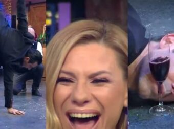Λευτέρης Ελευθερίου: Επικό γέλιο με το ζεϊμπέκικό του το βράδυ της Πρωτοχρονιάς – Ξεκαρδίστηκαν στο πλατό του ΣΚΑΪ