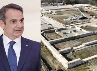 «Παρθενώνας της Μακεδονίας»: Ο Κυριάκος Μητσοτάκης εγκαινιάζει το αναστηλωμένο ανάκτορο του Φιλίππου Β’