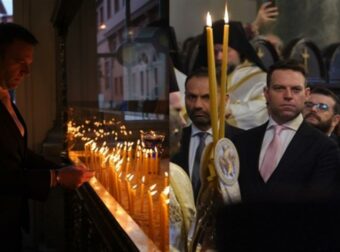 Μήνυμα Κασσελάκη από το Φανάρι: «Όλοι μαζί για τον ελληνισμό, όπου και αν είμαστε» (video-photos)