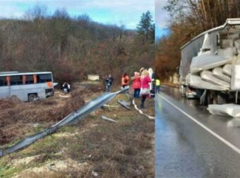 Τροχαίο στη Βουλγαρία: «Τρώγαμε συνεχώς γυαλιά στα κεφάλια μας» – Οι συγκλονιστικές μαρτυρίες των Ελλήνων επιβατών (video)