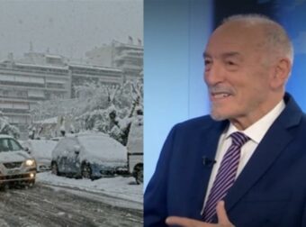 Στην «κατάψυξη» η χώρα: «Τα περισσότερα χιόνια θα πέσουν…» – Ισχυρή προειδοποίηση από τον Τάσο Αρνιακό (video)