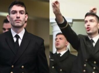 Λεβέντης, πάντα πιστός στην πατρίδα: Ο Μίλτος Τεντόγλου ορκίστηκε αξιωματικός στο Πολεμικό Ναυτικό
