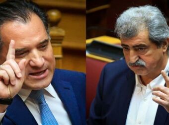 Χαμός και «φιλάκια» στη Βουλή μεταξύ Άδωνι Γεωργιάδη και Παύλου Πολάκη: «Σας κατηγορώ ότι πήρατε λεφτά, αν μπορούσατε θα με είχατε σφάξει…»
