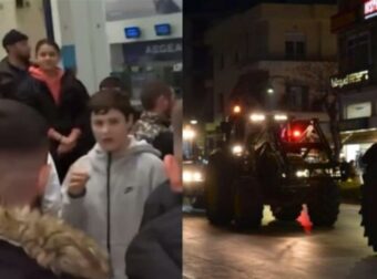 «Ντου» αγροτών στο αεροδρόμιο Αλεξανδρούπολης – Εξαγριώθηκαν γιατί δεν τους συνάντησε ο Αυγενάκης (video)