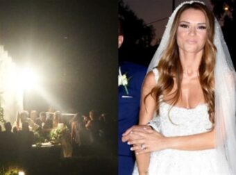Ελένη Τσολάκη: Το ατύχημα με την τεράστια ουρά του νυφικού – Άγνωστο ευτράπελο στο γάμο της με τον Πετρουλάκη το 2017