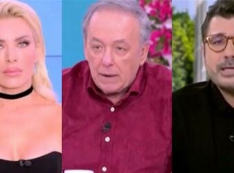 Καβγάς ανάμεσα στην Κατερίνα Καινούργιου και τον Αντρέα Μικρούτσικο για τα… μάτια του Λάμπρου Κωνσταντάρα