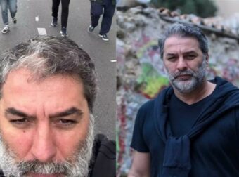 Στην πρώτη γραμμή ο Βασίλης Μπισμπίκης – Ηχηρό παρών στην πορεία για τα Τέμπη (photos)