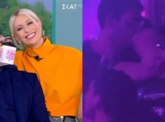Μπάρκα & Τσαγκρίδης: ”Χλεύασαν” τα φιλιά τους στον αέρα του Γειά Σου – Μπακοδήμου και Φίκαρης σε αναπαράσταση της φωτογραφίας τους