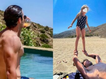 «Τρίγωνη» πλάτη, κοιλιακοί κομμάτια, πόδια μες στη γράμμωση: Ο Άγγελος Λάτσιος έκανε το πιο ωραίο κορμί της Ελλάδας