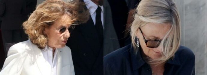Κηδεία πρίγκιπα Μιχαήλ της Ελλάδας: Βαρύ το κλίμα – Στα λευκά η σύζυγός του και μαυροφορεμένη η Μαρέβα Μητσοτάκη