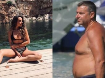 Κολυμπούσαν μαζί με τα γουρούνια: Χαμός με τις φωτο Λιάγκα-Αντωνά σε ιδιωτικό νησί πάμπλουτου εφοπλιστή