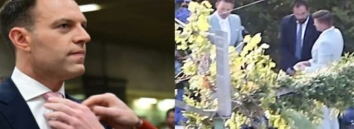 Μια γλυκιά χειρονομία: Αυτό είναι το δώρο που αντάλλαξαν στο γάμο τους Κασσελάκης και Τάιλερ (video)