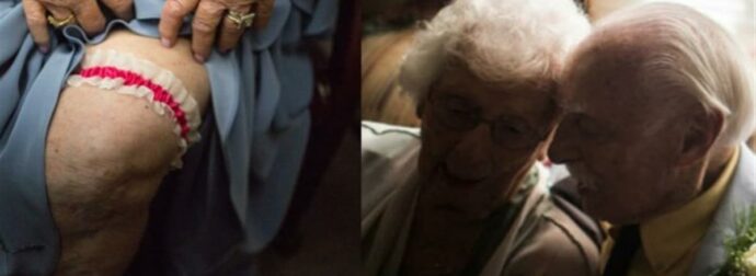 Στον έρωτα δεν υπάρχει…ηλικία: Εκείνος 94, εκείνη 98 γνωρίζονται στο γuμναστήριο και παντρεύονται (photo)