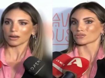 Οργή Αθηνάς Οικονομάκου κατά δημοσιογράφων μετά τις ερωτήσεις τους: «Άκρως προσβλητικό, Τρελός όποιος τα λέει αυτά»