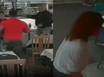 Είδαν το φαγητό που τους έφεραν και “έσπασαν” το μαγαζί – Απίθανες εικόνες μέσα σε εστιατόριο