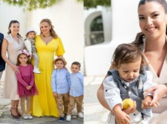 Κλέλια Πανταζή και Λευτέρης Τσάκαλος: Η βάπτιση του 3ου γιου, το ιδιαίτερο όνομα και ο εντυπωσιακός στολισμός