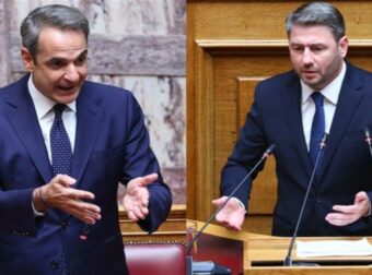 Σκληρή απάντηση Μητσοτάκη σε Ανδρουλάκη: «Θέλετε να μπείτε στο Μαξίμου; Έλα με φόρα!»