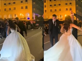 Θεσσαλονίκη: Κράξιμο στα social σε ζευγάρι που έκλεισε κεντρικό δρόμο για να κάνει TikTok βίντεο γάμου