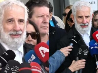 «Δεν πιστεύω στην αθωότητά μου, είμαι αθώος»: Για 1η φορά μετά από καιρό ο Πέτρος Φιλιππίδης, αγνώριστος, μιλά στις κάμερες