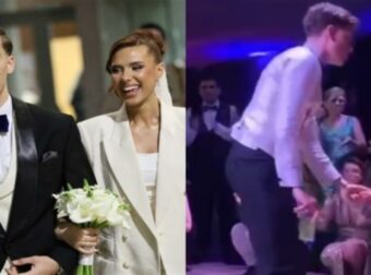 Τρελός «καψούρης» ο Γιάννης Κωνσταντέλιας: Χορεύει ζεϊμπέκικο του Μητροπάνου και η γυναίκα του «λάμπει» από ευτυχία