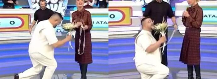 Η Ζέτα Μακρυπούλια είπε το “ναι”: Εντυπωσιακή πρόταση γάμου στον αέρα με λευκή εμφάνιση και ανθοδέσμη στο ΡΟΥΚ ΖΟΥΚ!
