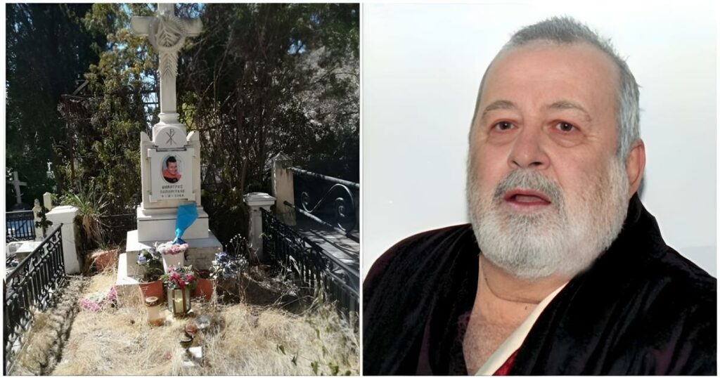 «Σοκαριστικές εικόνες εγκατάλειψης: Ο τάφος του Δημήτρη Παπαμιχαήλ σε άθλια κατάσταση»