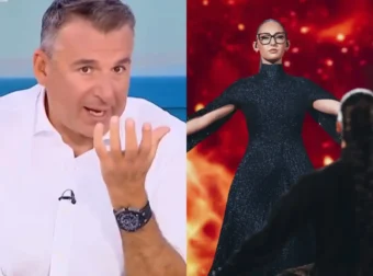 Eurovision 2025: Ο Γιώργος Λιάγκας σχολιάζει την εμφάνιση της Κλαυδίας – «Σαν μικρή πέτρα που ξεχωρίζει σε μεγάλη σκηνή».