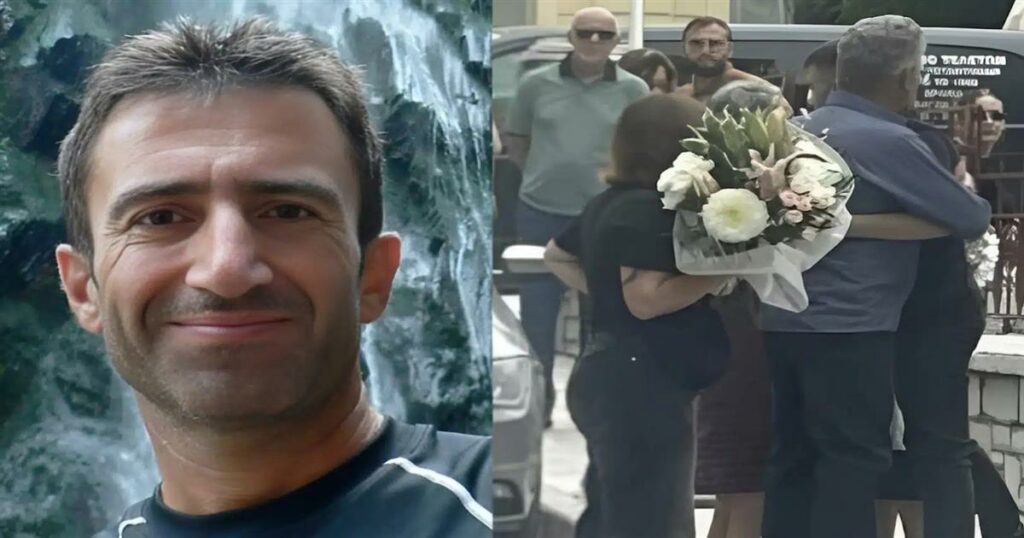 Θλίψη και οδύνη στην κηδεία του 60χρονου ορειβάτη – Συγκλονίζουν η σύζυγος και τα τρία παιδιά του.