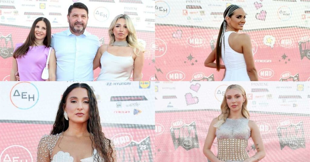 Λαμπερές εμφανίσεις στα MAD VMA 2025: Όλες οι αφίξεις στο κόκκινο χαλί (Φωτογραφίες)