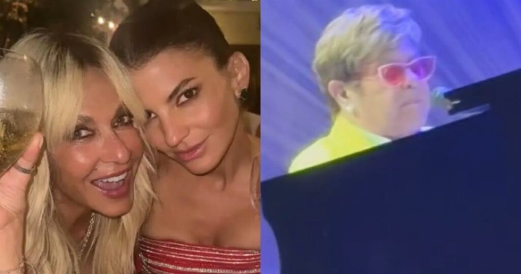 Ο Elton John και η Άννα Βίσση έκαναν τη βάφτιση του γιου των Κούστα μια αξέχαστη μουσική εμπειρία (Βίντεο).