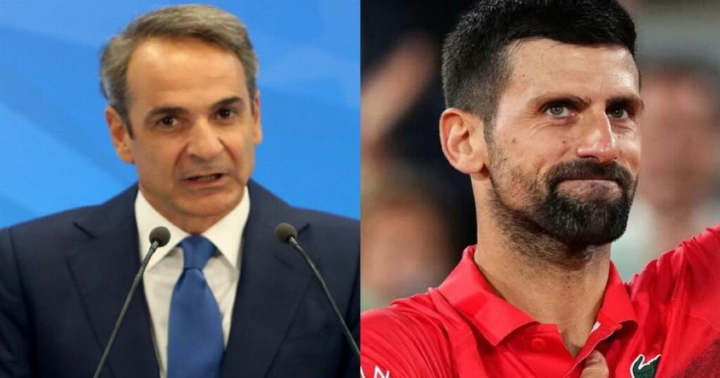Κυριάκος Μητσοτάκης: Απολαυστικό δείπνο στο Κολωνάκι με τον Σέρβο αστέρα του τένις, Νόβακ Τζόκοβιτς.