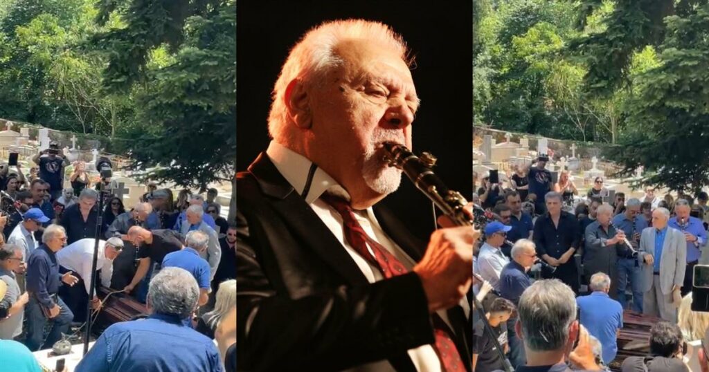 Πετρολούκας Χαλκιάς: Συγκίνηση στο Τελευταίο Αντίο – Κλαρίνα και Μοιρολόγια στην Κηδεία του.