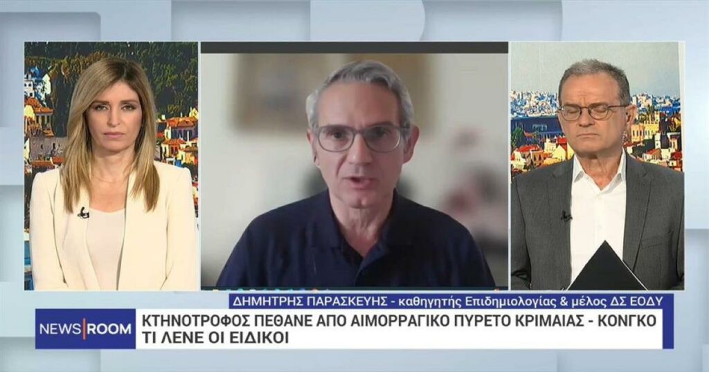 Αιμορραγικός Πυρετός: Ασφαλείς Χάρη στα Αποτελεσματικά Μέτρα Προφύλαξης, Διαβεβαιώνει Επιδημιολόγος