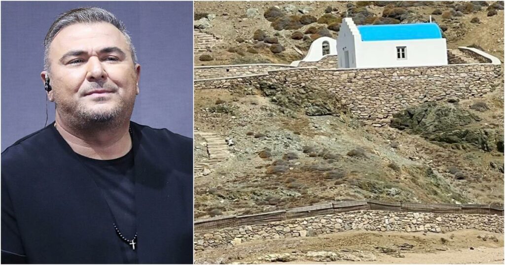 Αντώνης Ρέμος: Κατεδάφιση του εκκλησακιού στη μαγευτική βίλα του στη Μύκονο – Η ιστορία από το μπάζωμα μέχρι την αλλαγή.