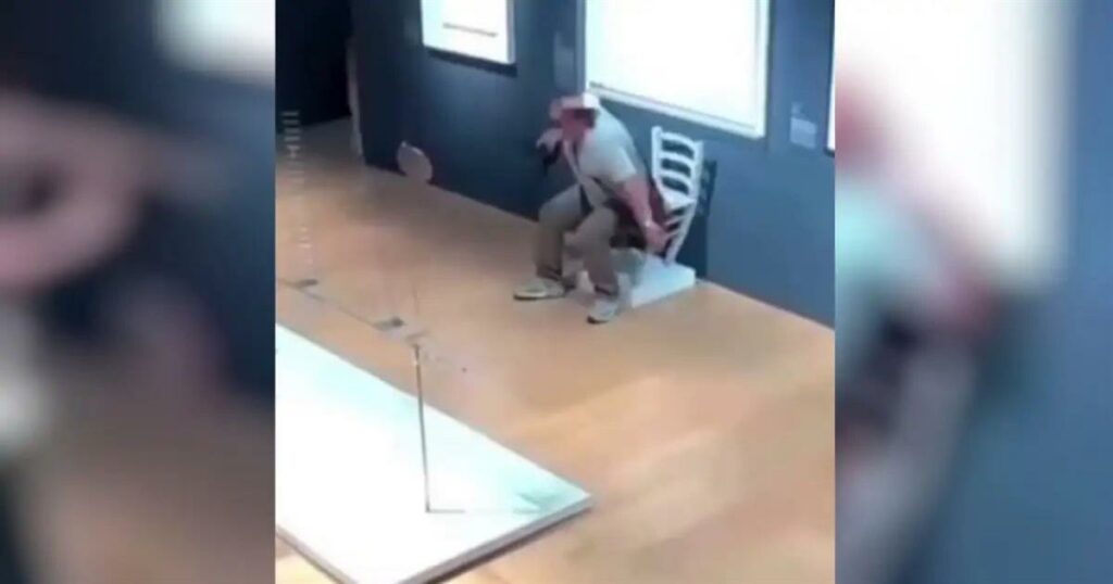 Σοκαριστικό αλλά αληθινό: Οργισμένος τουρίστας καταστρέφει την «Καρέκλα του Βαν Γκογκ» και το σκάει!