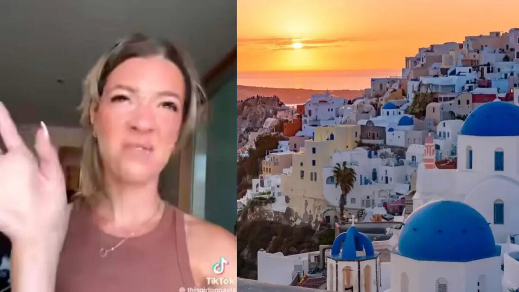 «Απογοητευμένη Τσέχα TikToker: Η Σαντορίνη ήταν η χειρότερη εμπειρία μου από όλα τα νησιά!»