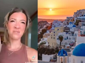 «Απογοητευμένη Τσέχα TikToker: Η Σαντορίνη ήταν η χειρότερη εμπειρία μου από όλα τα νησιά!»