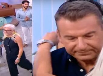 Άρια Καλύβα: Αποχαιρετισμός με ψυχρό φιλί στον Λιάγκα και αποχώρηση από το «Πρωινό».