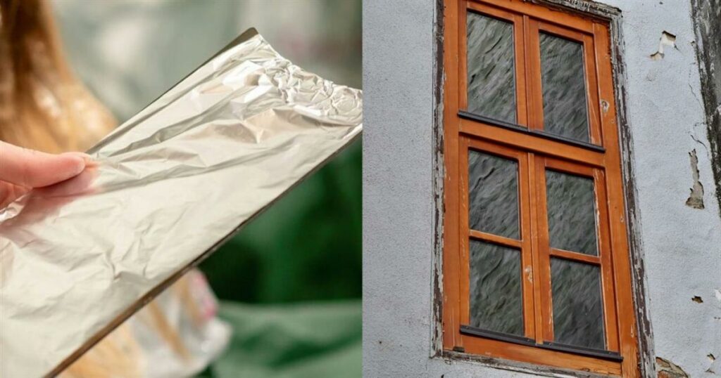 Έχεις παρατηρήσει ποτέ αλουμινόχαρτο κολλημένο σε παράθυρο; Δες γιατί το κάνουν – θα θέλεις να το δοκιμάσεις κι εσύ!