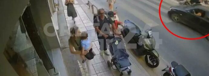 Σοκαριστικό Βίντεο στο Ηράκλειο: Οδηγός Παρασύρει και Εγκαταλείπει Διανομέα σε Διάβαση Πεζών.
