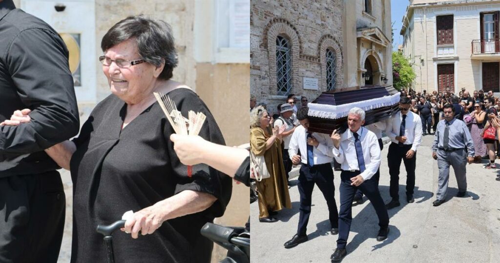 Αποχαιρετισμός στον Γεράσιμο Μιχελή: Συγκλονιστικές στιγμές με τη μητέρα του στην τελευταία του διαδρομή.