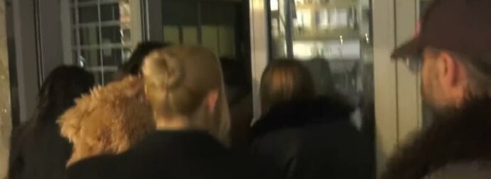 Ιωάννα Τούνη: Στους διαδρόμους του Μεγάρου Θεσσαλονίκης για την υπόθεση εκδικητικής πορνογραφίας (Δείτε το βίντεο)