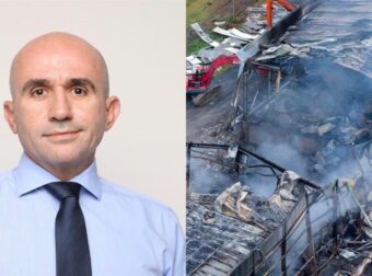 Τραγωδία στη Βιολάντα: «Η πύρινη κόλαση αποτέλεσε το ύστατο πλήγμα για τους αδικοχαμένους εργαζόμενους», δηλώνει ο Γρηγόρης Λέων.