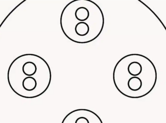 Μετρήστε τους Κύκλους: Πόσα Σχήματα Ανακαλύπτετε σε Αυτή την Εικόνα;