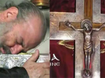 Ο θαυματουργός στιγμιότυπο: Ο Αρχιεπίσκοπος Χριστόδουλος και η ευωδία του Τίμιου Σταυρού στον Λυκαβηττό.